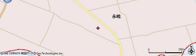 宮城県色麻町（加美郡）大（永嶋南）周辺の地図