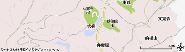 宮城県大崎市松山千石（大欅）周辺の地図
