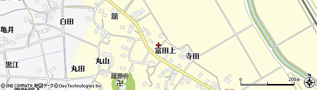 宮城県大崎市松山長尾（富田上）周辺の地図