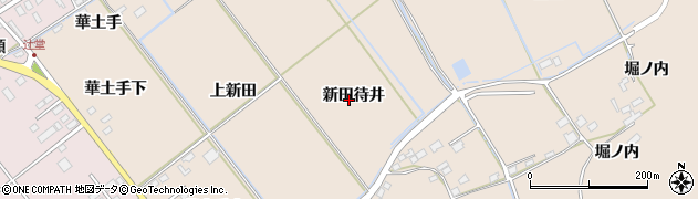 宮城県石巻市三輪田（新田待井）周辺の地図
