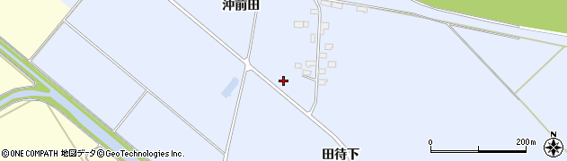 宮城県大崎市鹿島台船越周辺の地図
