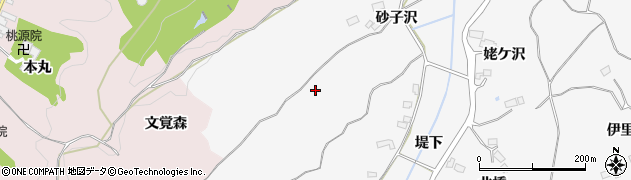 宮城県大崎市松山金谷新砂子沢周辺の地図