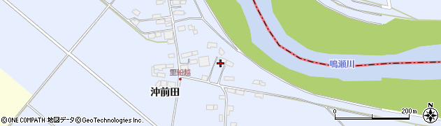 宮城県大崎市鹿島台船越（阿久戸四番）周辺の地図