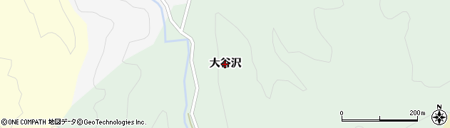 新潟県村上市大谷沢周辺の地図