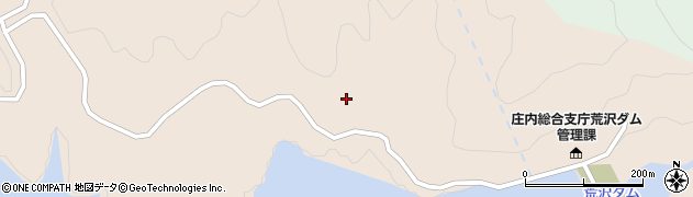 山形県鶴岡市荒沢（狩籠）周辺の地図