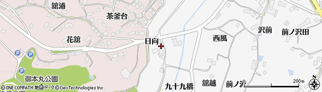 宮城県大崎市松山金谷（六角）周辺の地図
