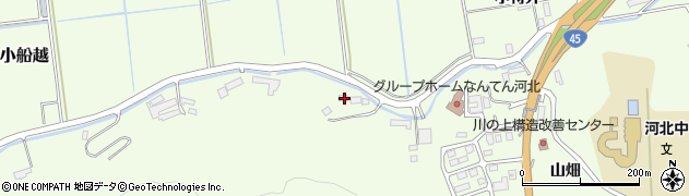 宮城県石巻市小船越山畑73周辺の地図