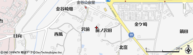 宮城県大崎市松山金谷（舘ケ崎畑）周辺の地図