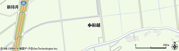 宮城県石巻市小船越周辺の地図