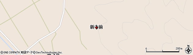 宮城県石巻市三輪田新寺前周辺の地図