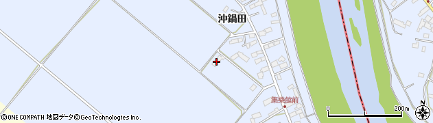 宮城県大崎市鹿島台船越沖鍋田80周辺の地図