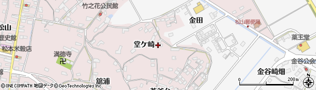 宮城県大崎市松山千石堂ケ崎周辺の地図