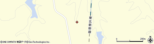 宮城県大崎市三本木桑折大松沢街道東周辺の地図