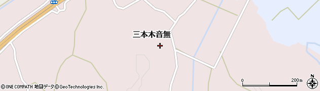 宮城県大崎市三本木音無周辺の地図