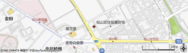 ローソン松山町金谷店周辺の地図