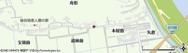 宮城県石巻市小船越舟形96周辺の地図