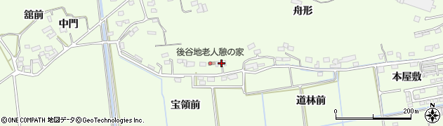 宮城県石巻市小船越舟形22周辺の地図