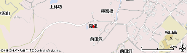 宮城県大崎市松山千石隠里周辺の地図