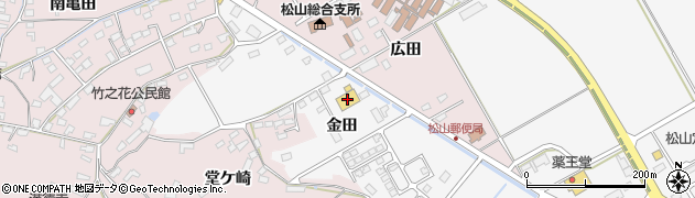 コメリハード＆グリーン松山店周辺の地図