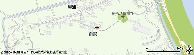 宮城県石巻市小船越舟形114周辺の地図