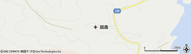 宮城県石巻市雄勝町大須舘森85周辺の地図