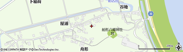宮城県石巻市小船越舟形122周辺の地図
