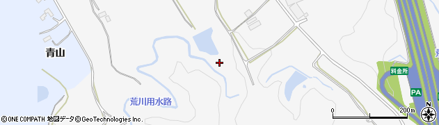 宮城県大崎市三本木蟻ケ袋山崎周辺の地図