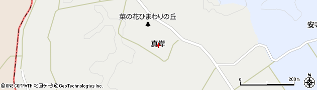 宮城県大崎市三本木斉田真岸周辺の地図