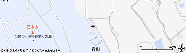 宮城県大崎市三本木坂本青山2周辺の地図