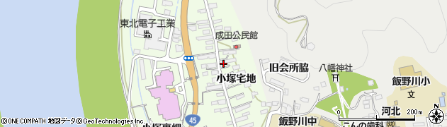 宮城県石巻市成田（小塚宅地）周辺の地図