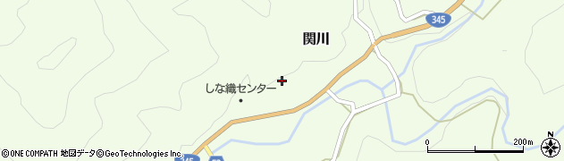 山形県鶴岡市関川（向）周辺の地図