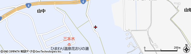 宮城県大崎市三本木坂本青山12周辺の地図