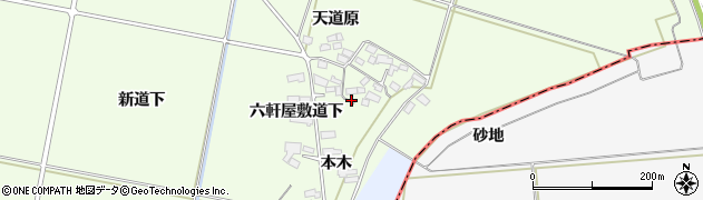 宮城県大崎市松山須摩屋天道原周辺の地図
