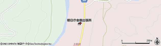 鶴岡市国民健康保険上田沢診療所周辺の地図