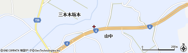 宮城県大崎市三本木坂本（観音堂）周辺の地図
