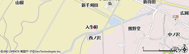 宮城県大崎市松山千石（入生田）周辺の地図