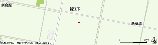 宮城県大崎市松山須摩屋（新江下）周辺の地図