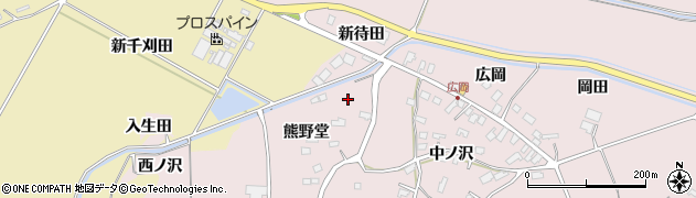 宮城県大崎市松山千石（熊野堂）周辺の地図