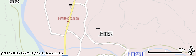山形県鶴岡市上田沢（東ノ内）周辺の地図