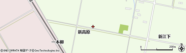 宮城県大崎市松山須摩屋（新高原）周辺の地図
