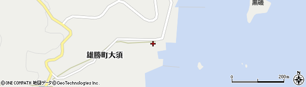 宮城県石巻市雄勝町大須大須4周辺の地図