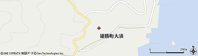 宮城県石巻市雄勝町大須（大須）周辺の地図