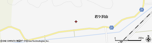 宮城県石巻市和渕（牡丹窪山）周辺の地図