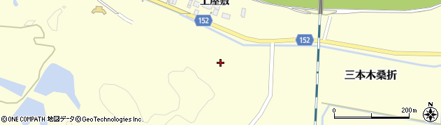 宮城県大崎市三本木桑折（山下）周辺の地図