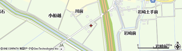 宮城県石巻市小船越小川渕11周辺の地図