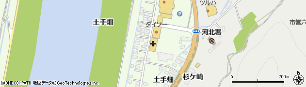 コメリハード＆グリーン宮城河北店周辺の地図