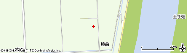 宮城県石巻市成田（境前）周辺の地図