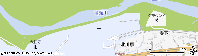 宮城県大崎市三本木坂本舘下周辺の地図