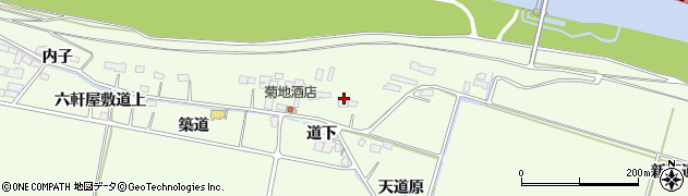 宮城県大崎市松山須摩屋（舟場下）周辺の地図