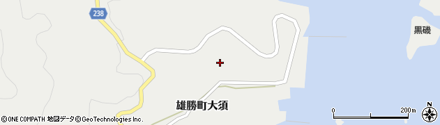 宮城県石巻市雄勝町大須大須92周辺の地図